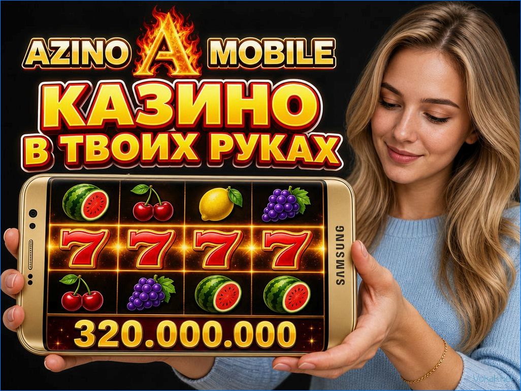 (азино, мобайл, казино, любителей, слот-игр) Азино мобайл: казино для любителей слот-игр